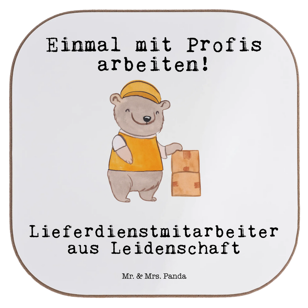 Podkładka Pracownik usług dostawczych Pasja Zawód, Wykształcenie, Jubileusz, Pożegnanie, Emerytura, Kolega, Koleżanka, Prezent, Dawać, Pracownik, Współpracownik, Firma, Dziękuję, Dziękuję bardzo