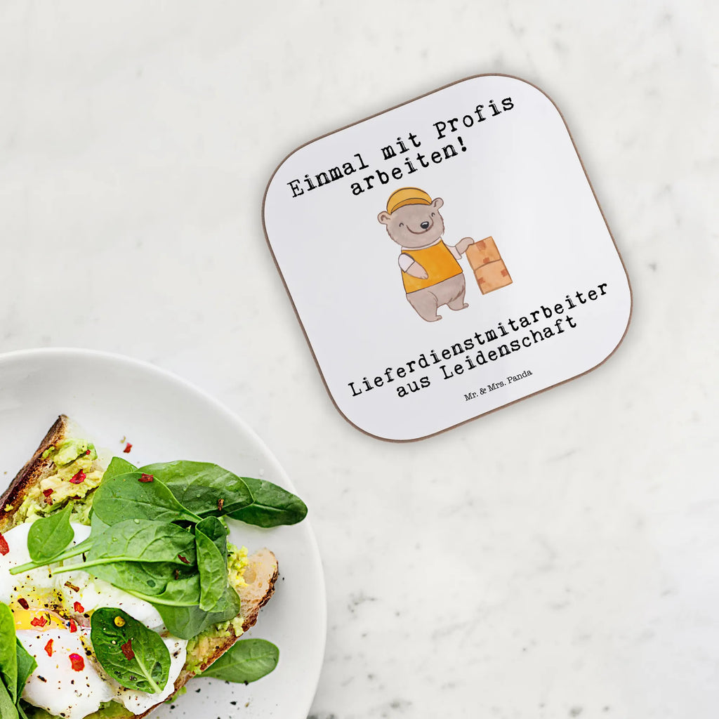 Podkładka Pracownik usług dostawczych Pasja Zawód, Wykształcenie, Jubileusz, Pożegnanie, Emerytura, Kolega, Koleżanka, Prezent, Dawać, Pracownik, Współpracownik, Firma, Dziękuję, Dziękuję bardzo