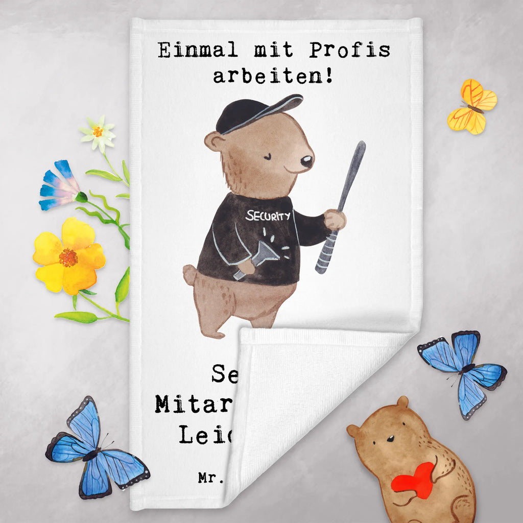 Guest towel Security Guard Passion hand towels, 50 x 30, Guest towel, guest towels, towel, gift, gift idea, best, farewell gift, passing exam, anniversary, retirement, promotion, job start, sayings, funny, profession