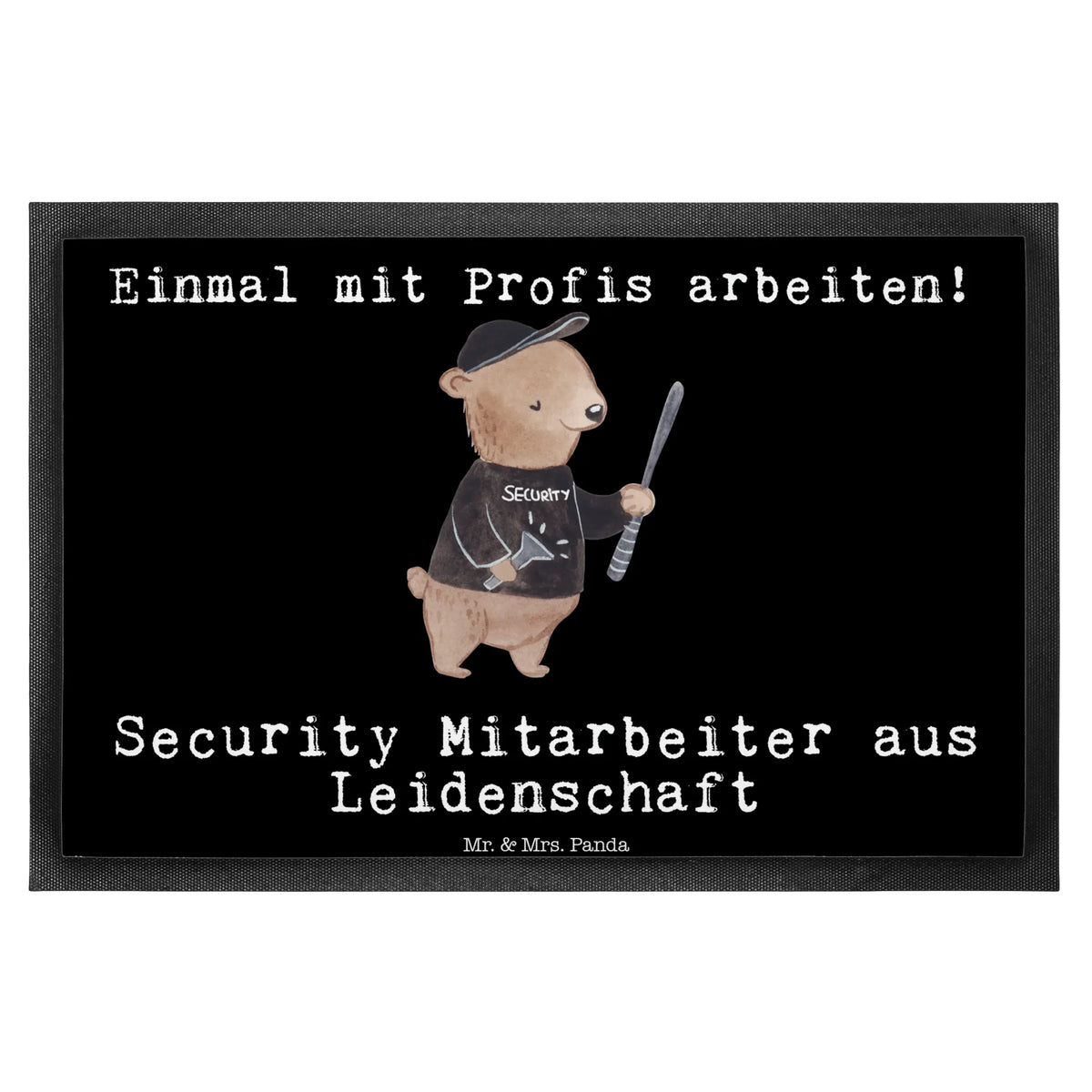 Doormat Security Guard Passion Outdoor-Matte, Vorleger, Türmatte, Fußabtreter, Schuhabstreifer, Fussmatte, teppichmatte, fußmatte, Abtreter, Eingangsmatte, Schmutzfänger, Gummimatte, Fußabstreifer, Abtretmatte, Bodenvorleger, Schmutzmatte, Sauberlaufmatte, Gummi-Fußmatte, abstreifer, flurmatte, Eingangsteppich, bodenmatte, Haustürmatte, Schmutzfangteppich, außenmatte, Türvorleger, Schmutzfangmatte, matte haustür, hausmatte, Geschenk, Schenken, Jubiläum, Danke, Dankeschön, Beruf, Ausbildung, Abschied, Rente, Kollege, Kollegin, Arbeitskollege, Mitarbeiter, Firma