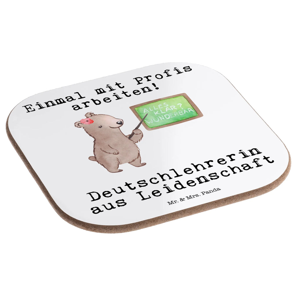 Quadratische Untersetzer Deutschlehrerin aus Leidenschaft Bierdeckel, Holzuntersetzer, Untersetzer Holz, Getränkeuntersetzer, Glasuntersetzer, Untersetzer aus Holz, Tassen Untersetzer, Korkuntersetzer, Untersetzer für Gläser, Untersetzer Gläser, Untersetzer Design, Untersetzer, Beruf, Ausbildung, Jubiläum, Abschied, Rente, Kollege, Kollegin, Geschenk, Schenken, Arbeitskollege, Mitarbeiter, Firma, Danke, Dankeschön, Schule, Deutschunterricht, Grundschule, Deutschlehrerin