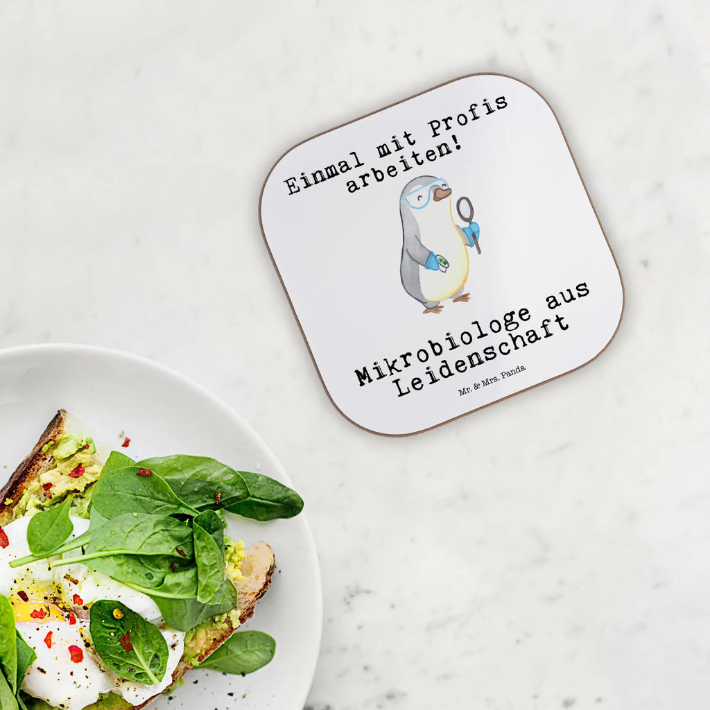Square coaster Microbiologist Passion glass coasters, gifts, gift, breakfast, Coasters, party, presents, gift idea, best, farewell gift, passing exam, anniversary, retirement, promotion, job start, sayings, funny, profession
