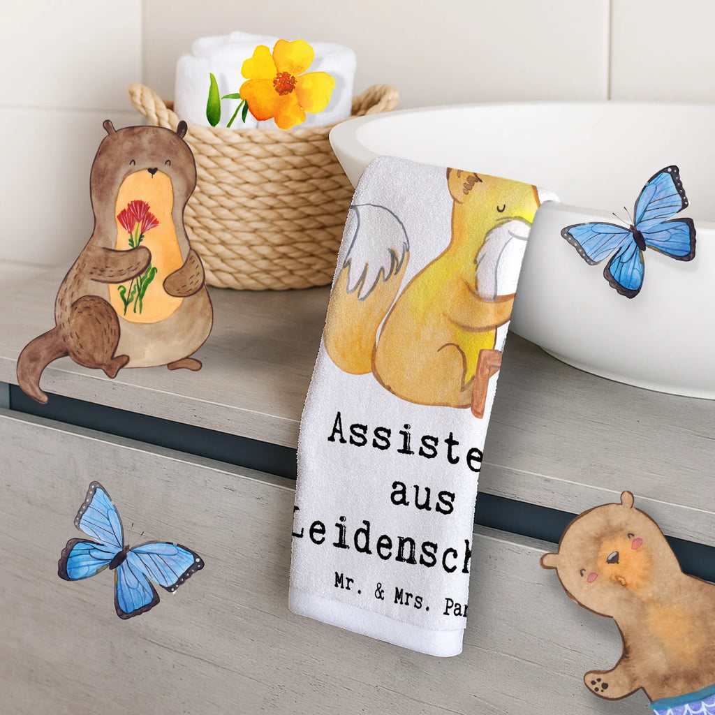 Guest towel Assistant Passion guest towels, Guest towel, hand towels, towel, 50 x 30, gift, gift idea, best, farewell gift, passing exam, anniversary, retirement, promotion, job start, sayings, funny, profession