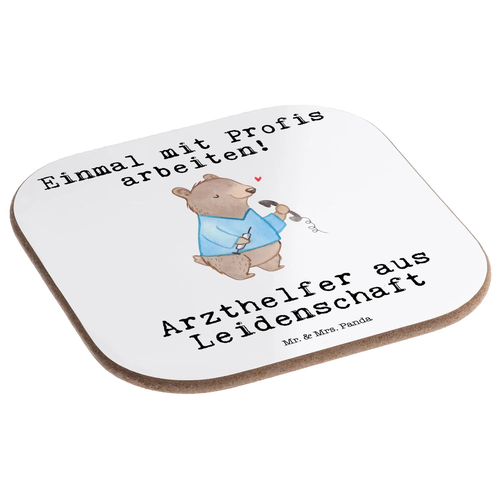 Square coaster Medical assistant passion presents, party, Coasters, glass coasters, gifts, gift, breakfast, gift idea, best, farewell gift, passing exam, anniversary, retirement, promotion, job start, sayings, funny, profession