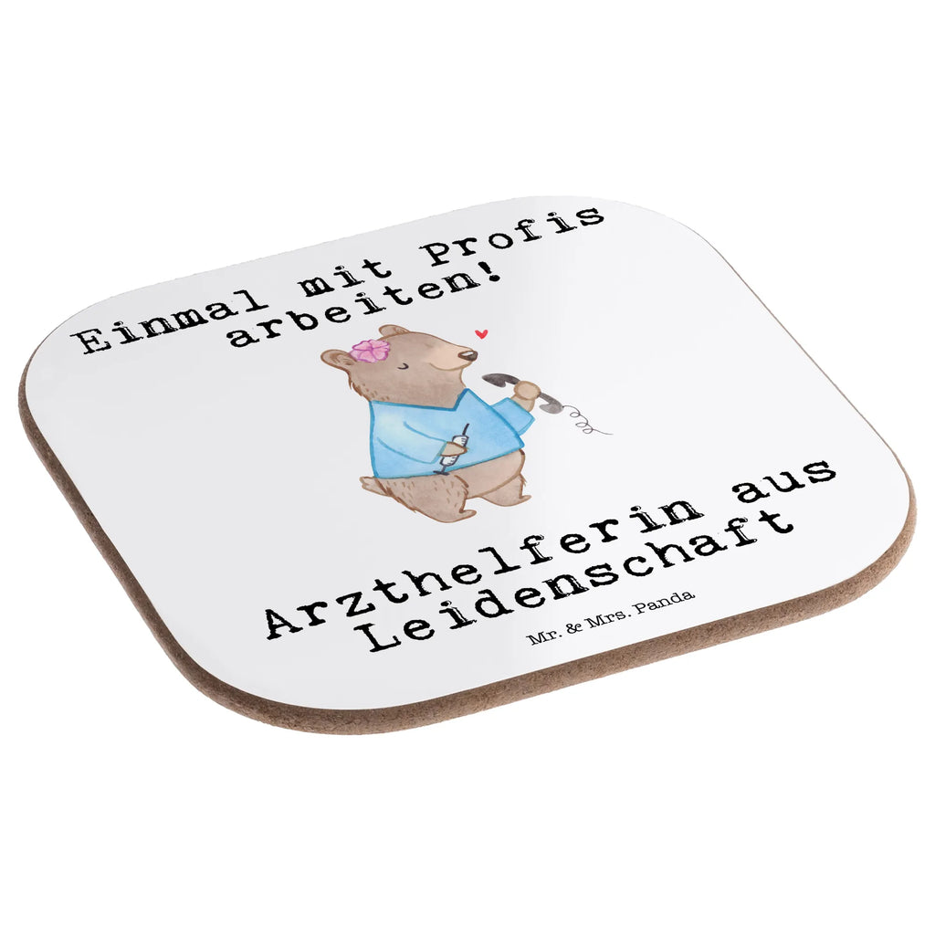 Square coaster Medical Assistant Passion gift, presents, glass coasters, party, breakfast, gifts, Coasters, gift idea, best, farewell gift, passing exam, anniversary, retirement, promotion, job start, sayings, funny, profession