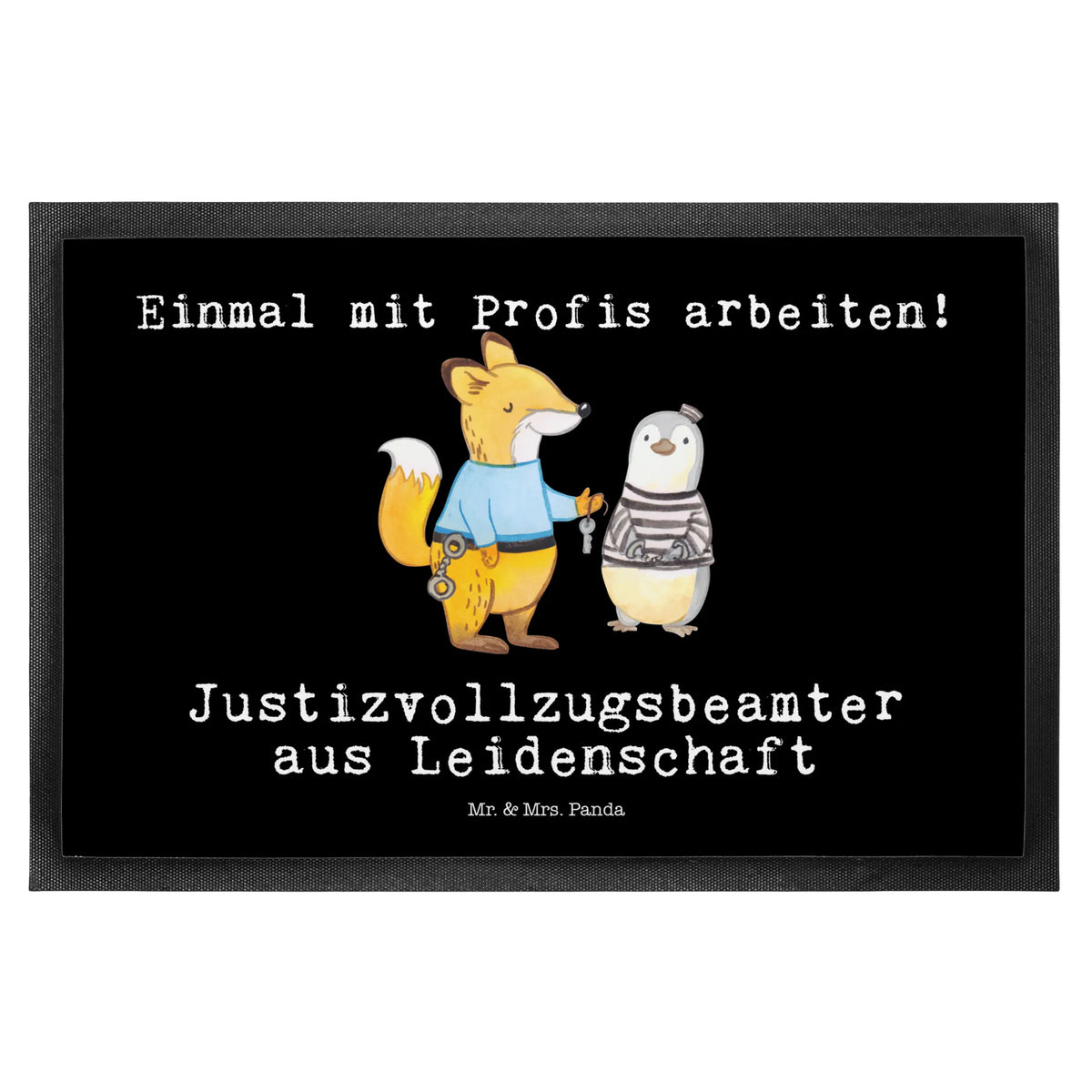 Doormat Correctional Officer Passion gift, gift idea, best, farewell gift, passing exam, anniversary, retirement, promotion, job start, sayings, funny, profession