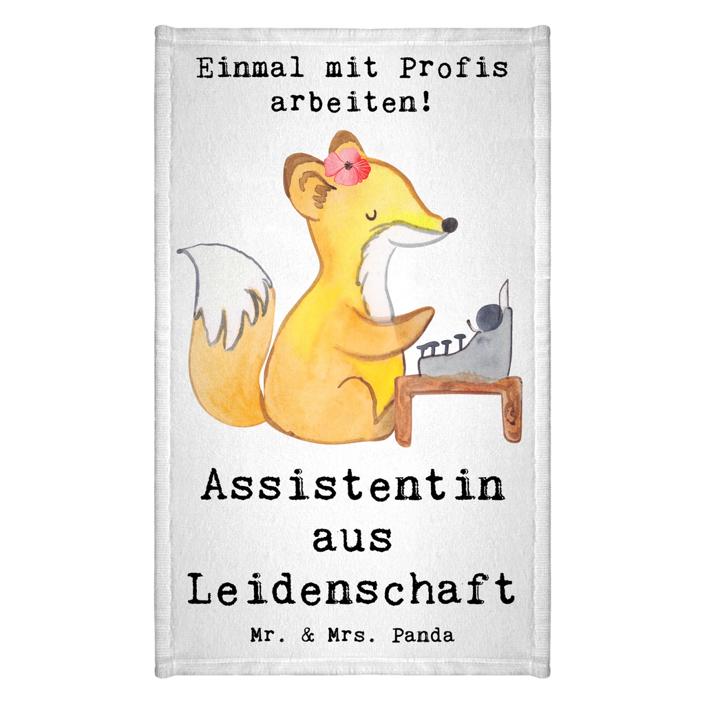 Guest towel Assistant Passion guest towels, towel, Guest towel, 50 x 30, hand towels, gift, gift idea, best, farewell gift, passing exam, anniversary, retirement, promotion, job start, sayings, funny, profession