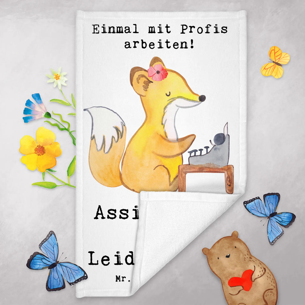 Guest towel Assistant Passion guest towels, towel, Guest towel, 50 x 30, hand towels, gift, gift idea, best, farewell gift, passing exam, anniversary, retirement, promotion, job start, sayings, funny, profession