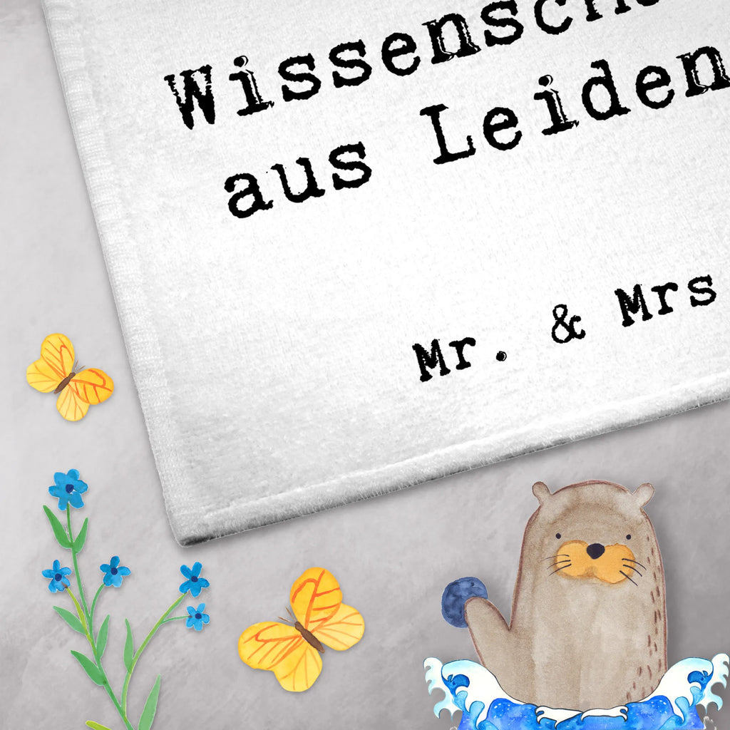 Guest towel female scientist Passion Guest towel, towel, 50 x 30, guest towels, hand towels, gift, gift idea, best, farewell gift, passing exam, anniversary, retirement, promotion, job start, sayings, funny, profession