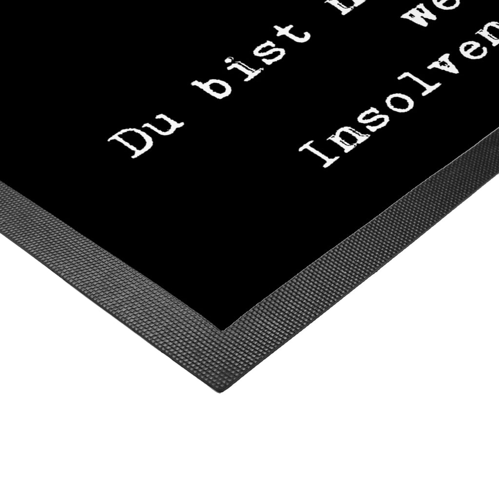 Doormat insolvency administrator heart gift, gift idea, best, farewell gift, passing exam, anniversary, retirement, promotion, job start, sayings, funny, profession