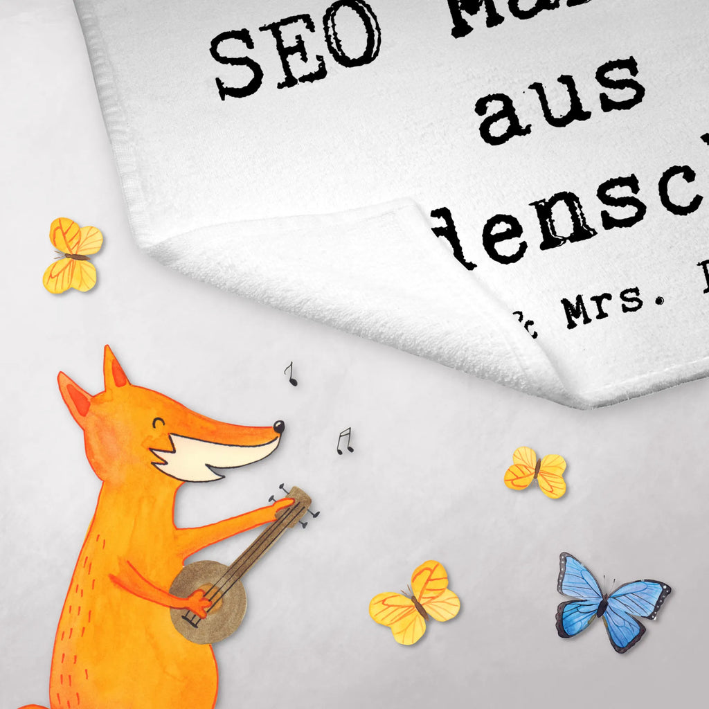 Guest towel SEO Manager Passion Guest towel, towel, hand towels, 50 x 30, guest towels, gift, gift idea, best, farewell gift, passing exam, anniversary, retirement, promotion, job start, sayings, funny, profession