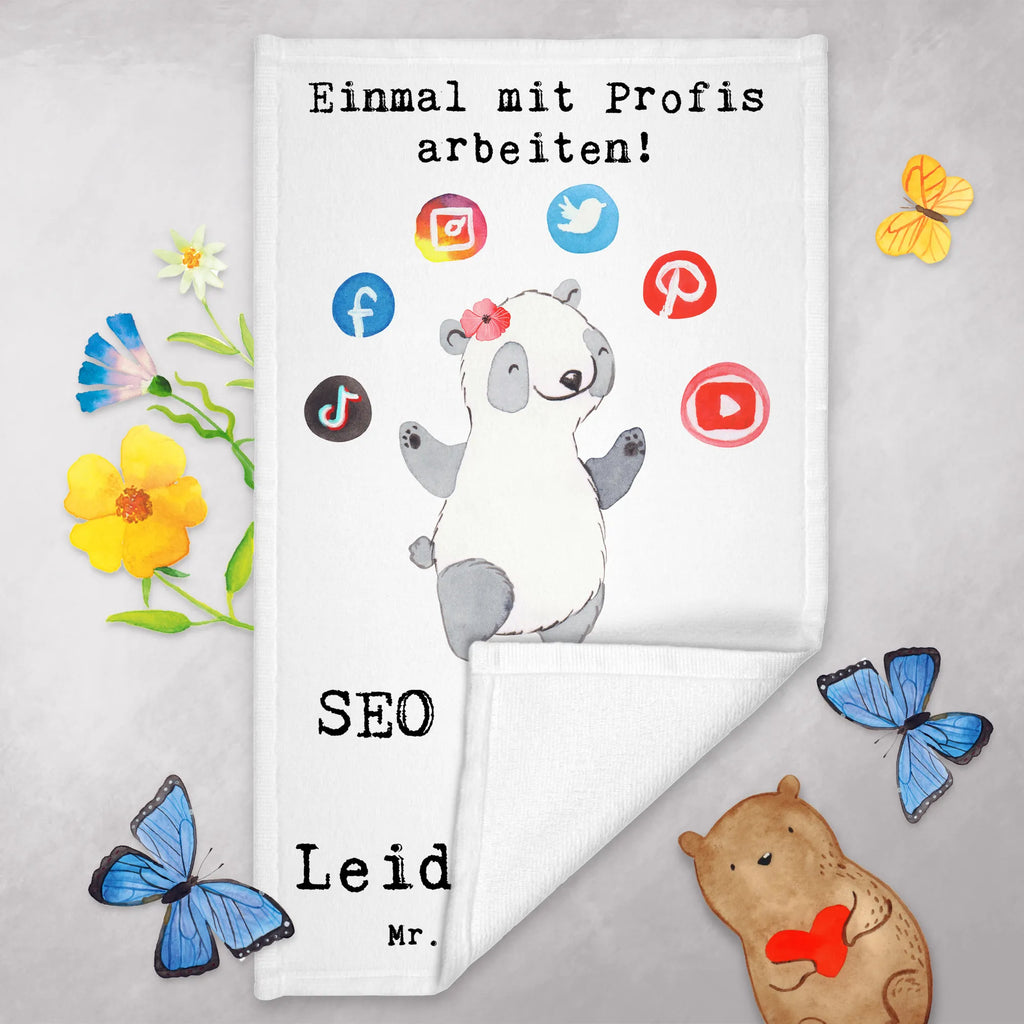 Guest towel SEO Manager Passion Guest towel, towel, hand towels, 50 x 30, guest towels, gift, gift idea, best, farewell gift, passing exam, anniversary, retirement, promotion, job start, sayings, funny, profession