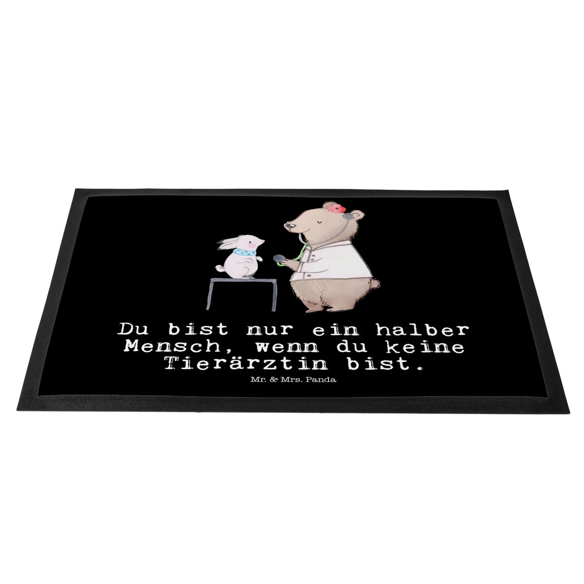 Doormat veterinarian heart gift, gift idea, best, farewell gift, passing exam, anniversary, retirement, promotion, job start, sayings, funny, profession