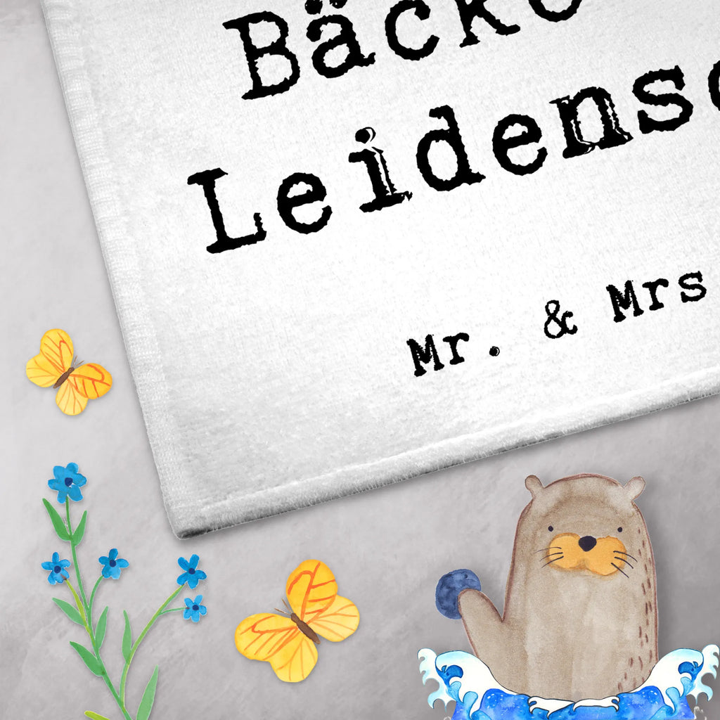 Ręcznik dla gości piekarz Pasja Zawód, Wykształcenie, Jubileusz, Pożegnanie, Emerytura, Kolega, Koleżanka, Prezent, Dawać, Pracownik, Współpracownik, Firma, Dziękuję, Dziękuję bardzo