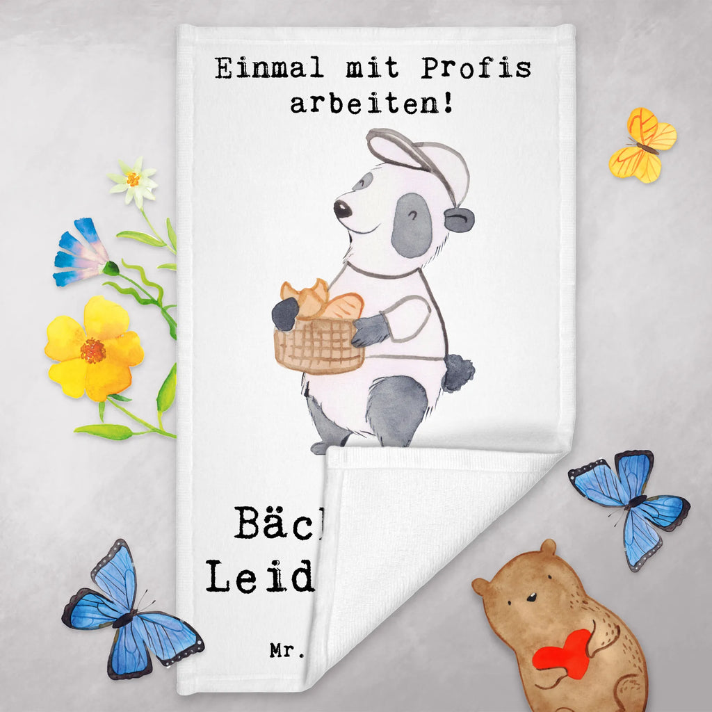 Ręcznik dla gości piekarz Pasja Zawód, Wykształcenie, Jubileusz, Pożegnanie, Emerytura, Kolega, Koleżanka, Prezent, Dawać, Pracownik, Współpracownik, Firma, Dziękuję, Dziękuję bardzo