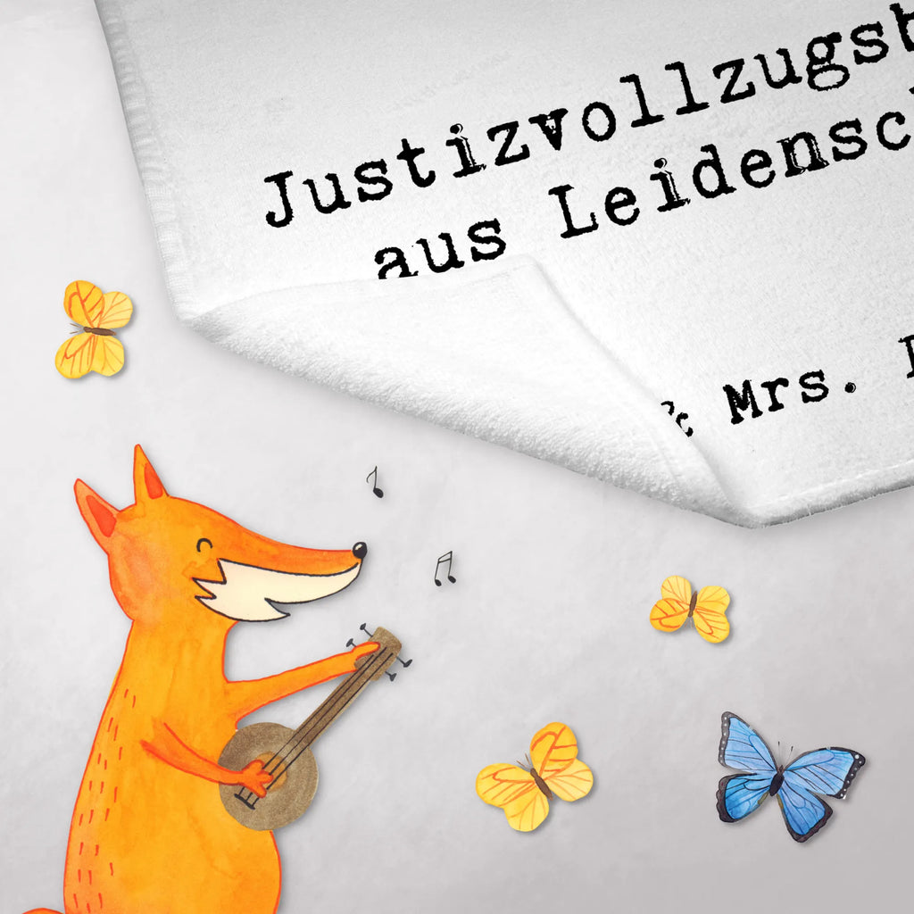 Guest towel correctional officer Passion Guest towel, 50 x 30, towel, hand towels, guest towels, gift, gift idea, best, farewell gift, passing exam, anniversary, retirement, promotion, job start, sayings, funny, profession