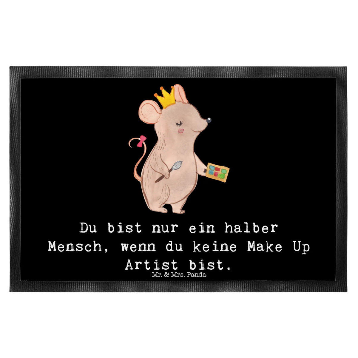 Doormat Make Up Artist heart Gummimatte, Bodenvorleger, Fußabtreter, Schmutzfangmatte, Türvorleger, matte haustür, fußmatte, Schuhabstreifer, Gummi-Fußmatte, teppichmatte, Eingangsmatte, Türmatte, flurmatte, Outdoor-Matte, abstreifer, außenmatte, Sauberlaufmatte, Fußabstreifer, Schmutzfänger, Eingangsteppich, Schmutzmatte, Abtretmatte, Vorleger, Fussmatte, Abtreter, Schmutzfangteppich, hausmatte, Haustürmatte, bodenmatte, Geschenk, Schenken, Jubiläum, Danke, Dankeschön, Beruf, Ausbildung, Abschied, Rente, Kollege, Kollegin, Arbeitskollege, Mitarbeiter, Firma, Kosmetiker, Beauty Salon, Maskenbildner, Visagist, Eröffnung, Kosmetikstudio, Make Up Artist