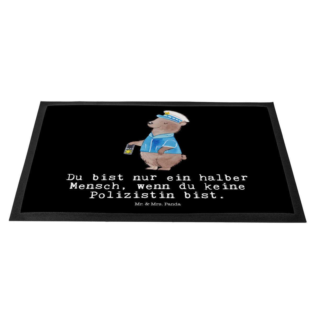 Fußmatte Polizistin Herz Türvorleger, Outdoor-Matte, Gummimatte, Fußabtreter, hausmatte, Fußabstreifer, Schmutzfänger, Türmatte, Fussmatte, Schmutzfangmatte, Bodenvorleger, fußmatte, Schuhabstreifer, matte haustür, abstreifer, Eingangsteppich, teppichmatte, außenmatte, Haustürmatte, Schmutzmatte, Sauberlaufmatte, Vorleger, Abtreter, Abtretmatte, bodenmatte, flurmatte, Gummi-Fußmatte, Eingangsmatte, Schmutzfangteppich, Geschenk, Schenken, Jubiläum, Danke, Dankeschön, Beruf, Ausbildung, Abschied, Rente, Kollege, Kollegin, Arbeitskollege, Mitarbeiter, Firma, Polizistin, Wachfrau, Polizeibeamtin, Polizei, Studium, Cop