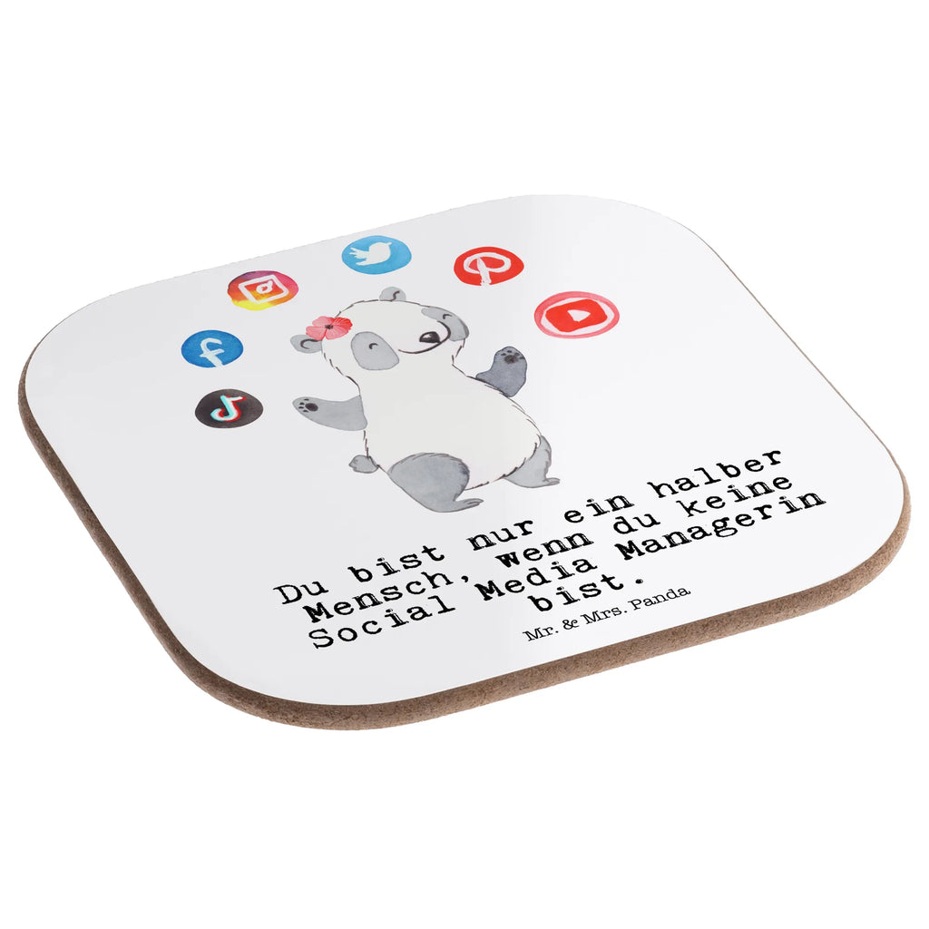 Podkładka menadżerka mediów społecznościowych Serce Zawód, Wykształcenie, Jubileusz, Pożegnanie, Emerytura, Kolega, Koleżanka, Prezent, Dawać, Pracownik, Współpracownik, Firma, Dziękuję, Dziękuję bardzo