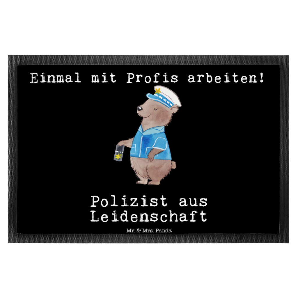 Doormat policeman Passion gift, gift idea, best, farewell gift, passing exam, anniversary, retirement, promotion, job start, sayings, funny, profession