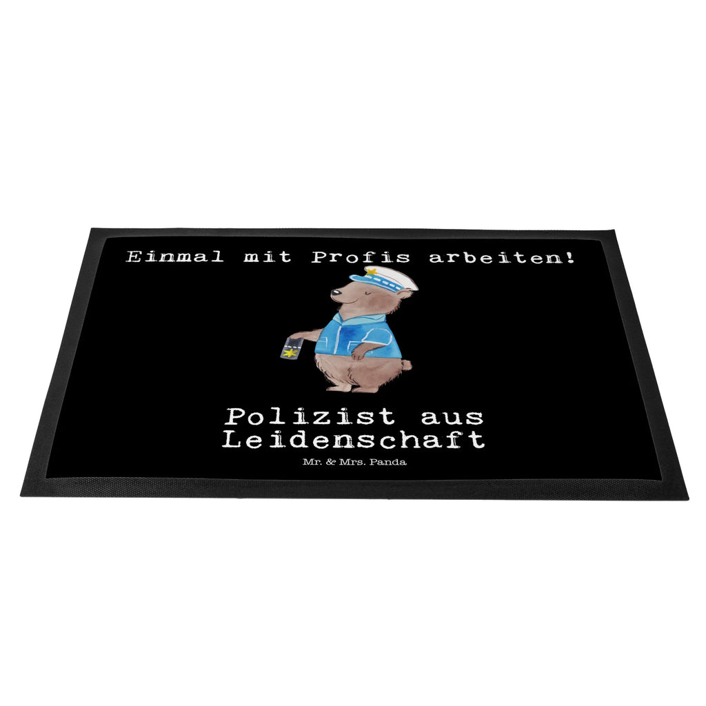 Doormat policeman Passion gift, gift idea, best, farewell gift, passing exam, anniversary, retirement, promotion, job start, sayings, funny, profession