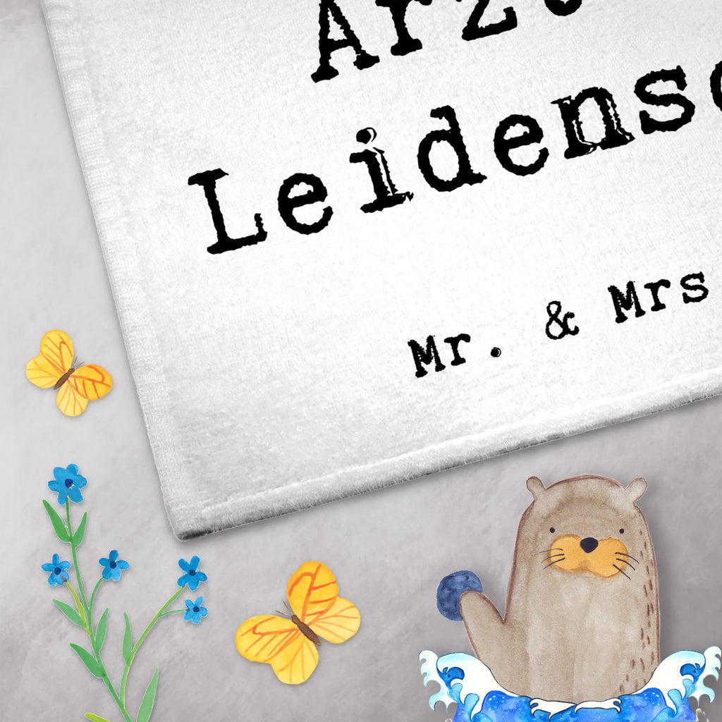 Guest towel Doctor Passion guest towels, 50 x 30, Guest towel, hand towels, towel, gift, gift idea, best, farewell gift, passing exam, anniversary, retirement, promotion, job start, sayings, funny, profession