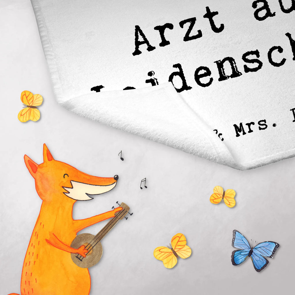 Guest towel Doctor Passion guest towels, 50 x 30, Guest towel, hand towels, towel, gift, gift idea, best, farewell gift, passing exam, anniversary, retirement, promotion, job start, sayings, funny, profession