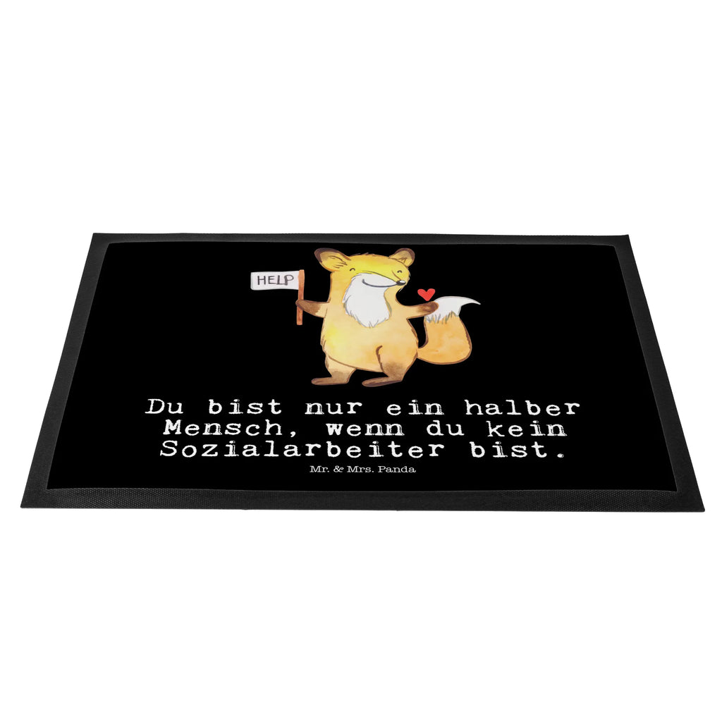 Doormat Social Worker Heart Fußabstreifer, Fußabtreter, Schmutzfänger, Eingangsteppich, Sauberlaufmatte, Schuhabstreifer, Türmatte, Eingangsmatte, Schmutzfangteppich, hausmatte, Abtretmatte, schmutzfangmatten, fußmatte, sauberlaufmatten, Schmutzmatte, Schmutzfangmatte, Fußmatten, türmatten, abstreifer, außenmatte, flurmatte, Haustürmatte, Türvorleger, matte haustür, Fussmatte, Abtreter, Geschenk, Schenken, Jubiläum, Danke, Dankeschön, Beruf, Ausbildung, Abschied, Rente, Kollege, Kollegin, Arbeitskollege, Mitarbeiter, Firma