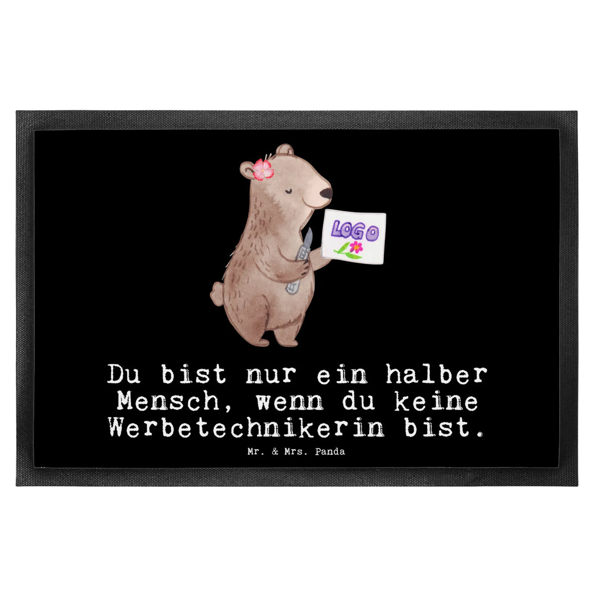 Fußmatte Werbetechnikerin Herz Türmatte, Schmutzfangmatte, Schmutzfänger, hausmatte, Vorleger, fußmatte, Türvorleger, Bodenvorleger, Eingangsteppich, Schmutzfangteppich, Outdoor-Matte, Eingangsmatte, Sauberlaufmatte, abstreifer, teppichmatte, Schmutzmatte, Abtretmatte, bodenmatte, matte haustür, Fußabstreifer, Fußabtreter, Abtreter, Gummi-Fußmatte, Fussmatte, Schuhabstreifer, Gummimatte, flurmatte, Haustürmatte, außenmatte, Geschenk, Schenken, Jubiläum, Danke, Dankeschön, Beruf, Ausbildung, Abschied, Rente, Kollege, Kollegin, Arbeitskollege, Mitarbeiter, Firma