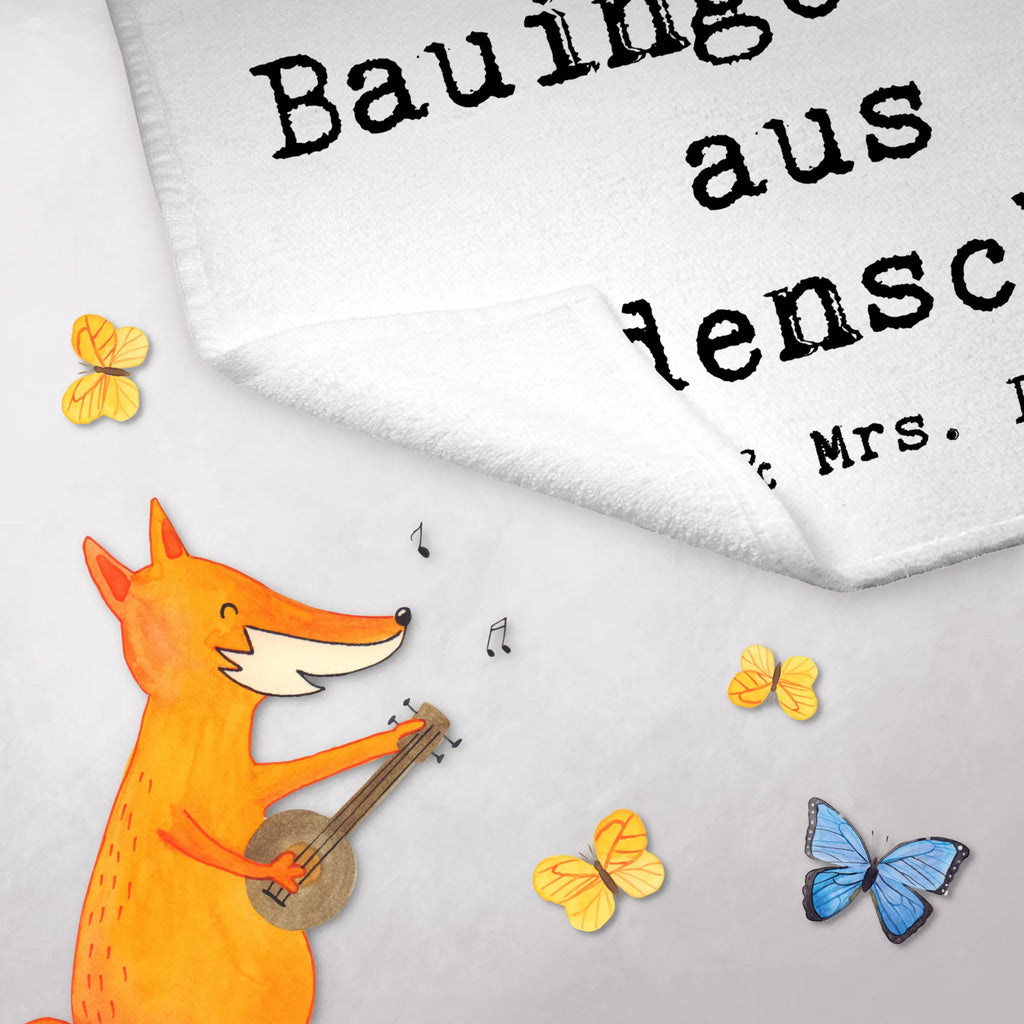 Ręcznik dla gości inżynier budownictwa pasja Zawód, Wykształcenie, Jubileusz, Pożegnanie, Emerytura, Kolega, Koleżanka, Prezent, Dawać, Pracownik, Współpracownik, Firma, Dziękuję, Dziękuję bardzo