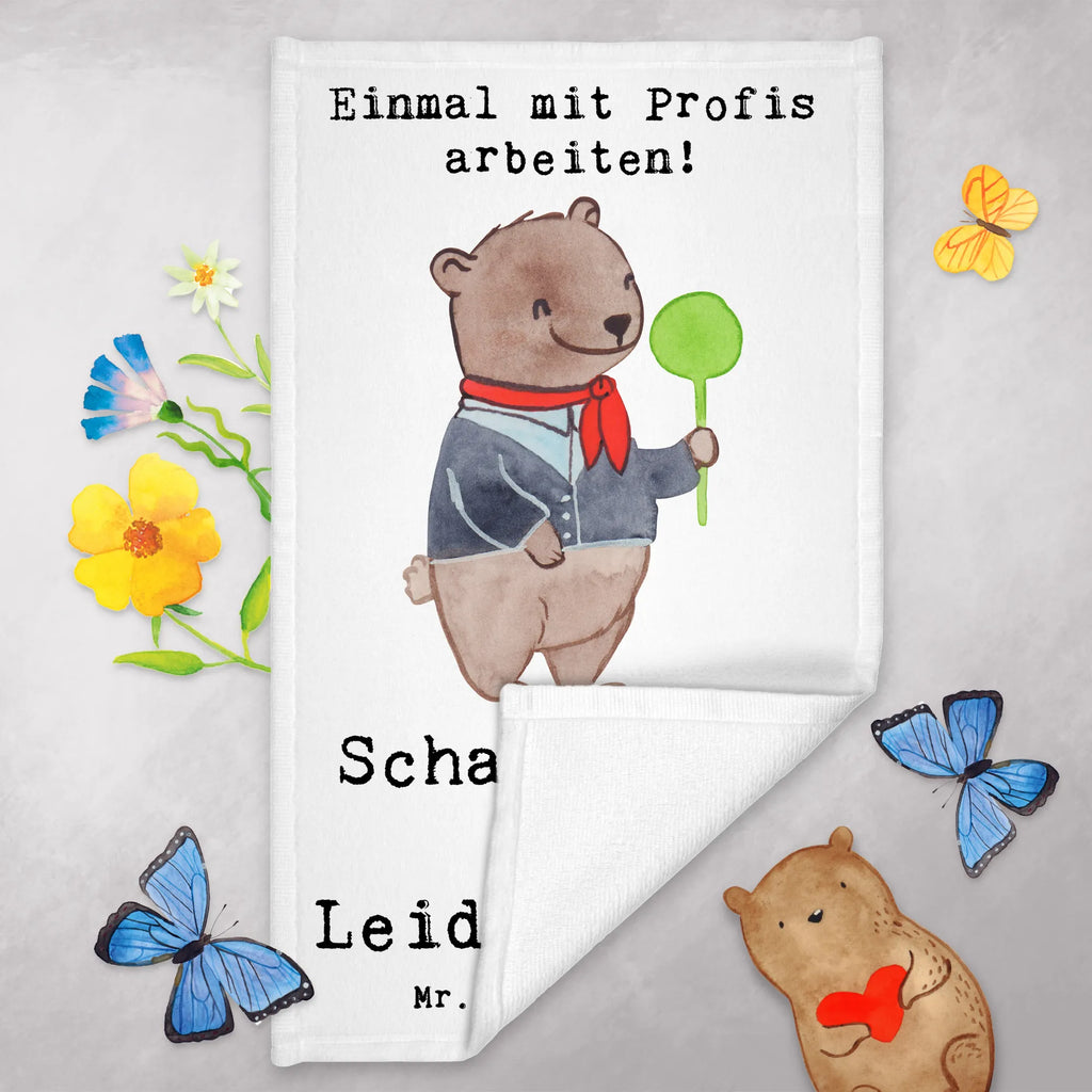 Guest towel Conductor Passion Guest towel, hand towels, guest towels, 50 x 30, towel, gift, gift idea, best, farewell gift, passing exam, anniversary, retirement, promotion, job start, sayings, funny, profession