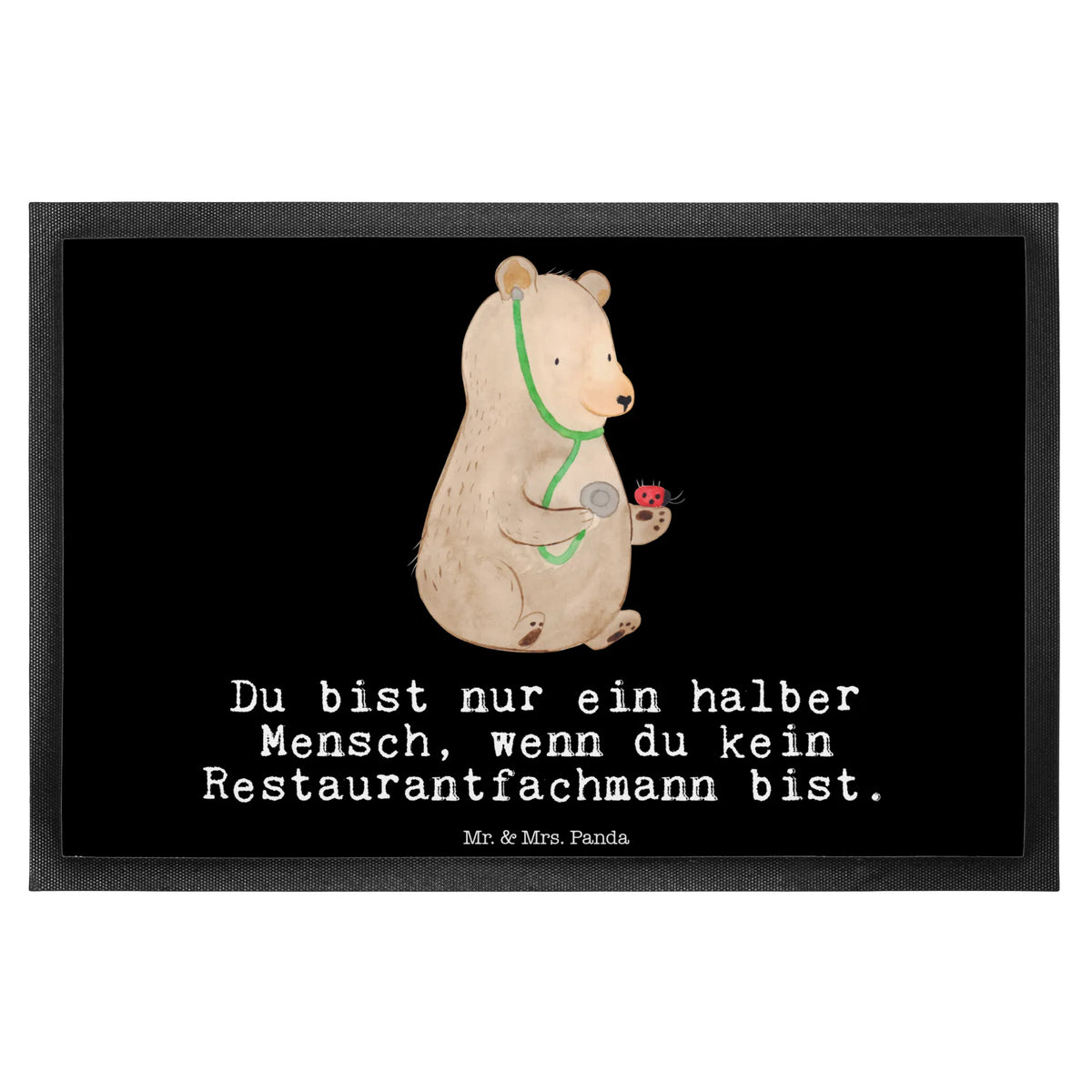 Fußmatte Restaurantfachmann Herz bodenmatte, Fußabtreter, Haustürmatte, Schuhabstreifer, flurmatte, Bodenvorleger, Vorleger, Schmutzfangteppich, Sauberlaufmatte, Schmutzfangmatte, Outdoor-Matte, Schmutzmatte, Fussmatte, Türmatte, matte haustür, teppichmatte, Fußabstreifer, hausmatte, Türvorleger, außenmatte, Abtretmatte, abstreifer, Abtreter, fußmatte, Gummimatte, Eingangsmatte, Gummi-Fußmatte, Eingangsteppich, Schmutzfänger, Geschenk, Schenken, Jubiläum, Danke, Dankeschön, Beruf, Ausbildung, Abschied, Rente, Kollege, Kollegin, Arbeitskollege, Mitarbeiter, Firma