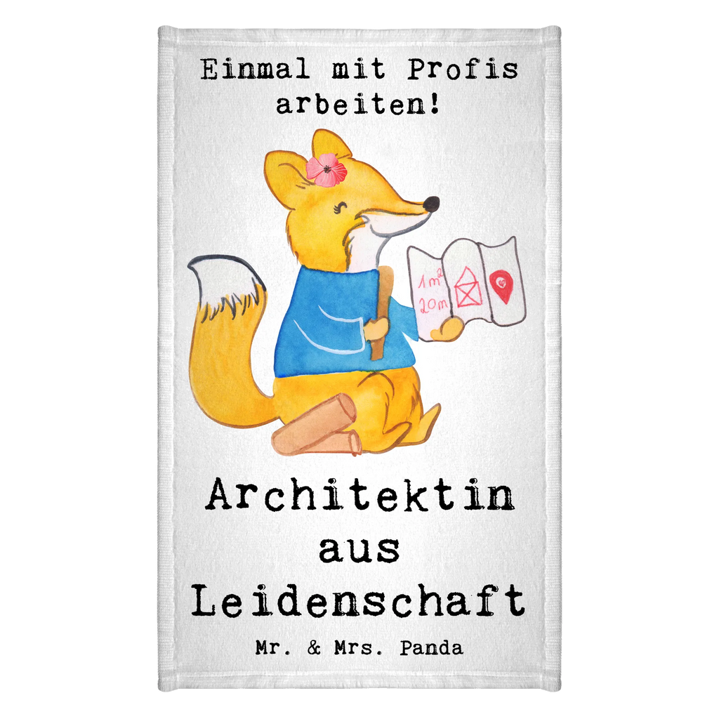 Ręcznik dla gości architektka Pasja Zawód, Wykształcenie, Jubileusz, Pożegnanie, Emerytura, Kolega, Koleżanka, Prezent, Dawać, Pracownik, Współpracownik, Firma, Dziękuję, Dziękuję bardzo