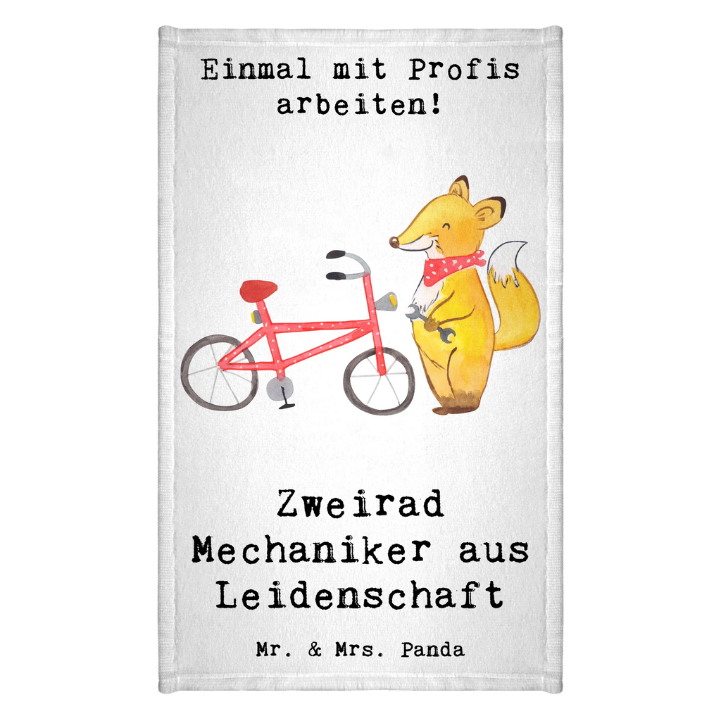 Guest towel Bicycle Mechanic Passion hand towels, Guest towel, towel, 50 x 30, guest towels, gift, gift idea, best, farewell gift, passing exam, anniversary, retirement, promotion, job start, sayings, funny, profession