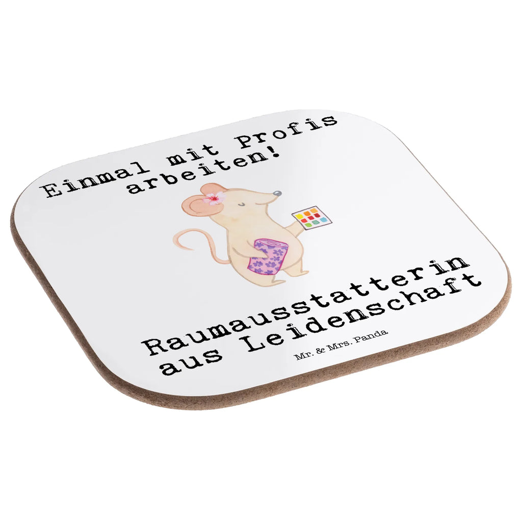 Square coaster Interior Decorator Passion breakfast, party, presents, gift, glass coasters, Coasters, gifts, gift idea, best, farewell gift, passing exam, anniversary, retirement, promotion, job start, sayings, funny, profession