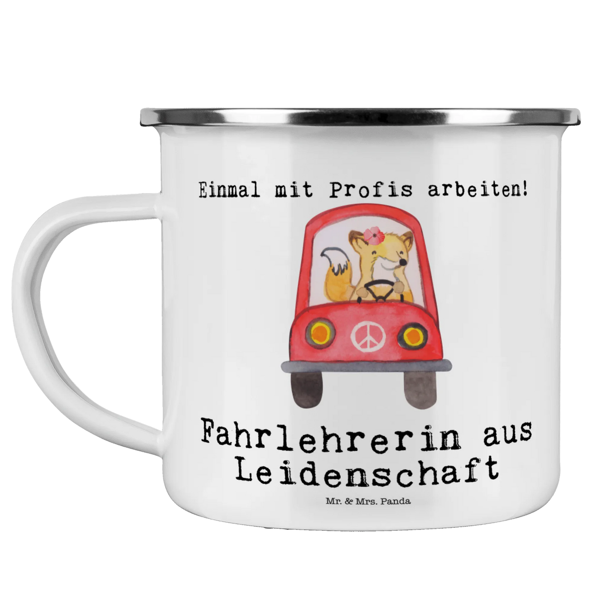 Enamel camping mug Female driving instructor Passion stainless steel drinking cup, steel mug for camping, lightweight camping mug, bushcraft mug, camp coffee mug, campfire mug, metal camping mug, tin coffee cup, outdoor cup, adventure mug, backpacking mug, camper mug, hiking mug, camping mug, enamel camping cup, enamel drinking mug, camping metal cup, enamel mug, travel mug, metal cup, gift, gift idea, best, farewell gift, passing exam, anniversary, retirement, promotion, job start, sayings, funny, profession