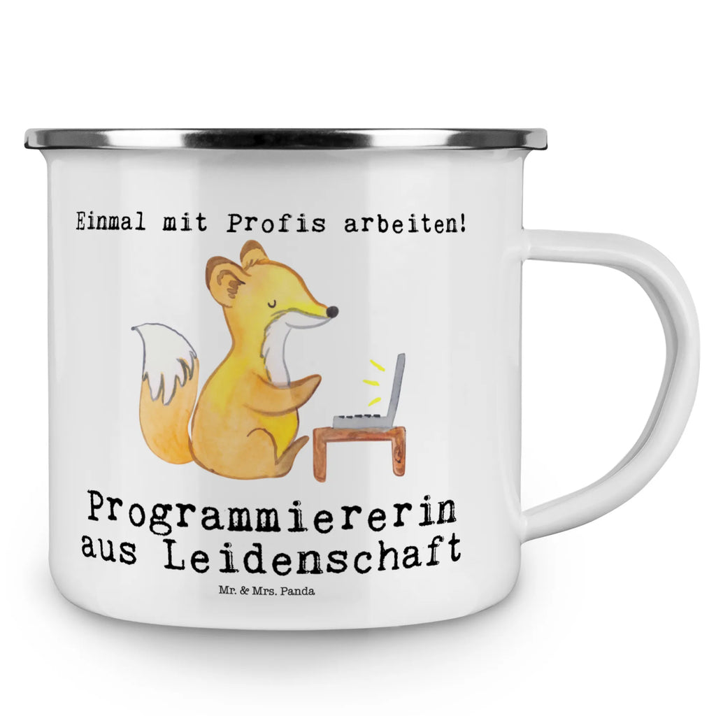 Enamel camping mug female programmer Passion outdoor cup, hiking mug, backpacking mug, tin coffee cup, metal cup, camping mug, lightweight camping mug, enamel mug, adventure mug, camper mug, steel mug for camping, campfire mug, stainless steel drinking cup, bushcraft mug, metal camping mug, camp coffee mug, travel mug, enamel camping cup, enamel drinking mug, camping metal cup, gift, gift idea, best, farewell gift, passing exam, anniversary, retirement, promotion, job start, sayings, funny, profession