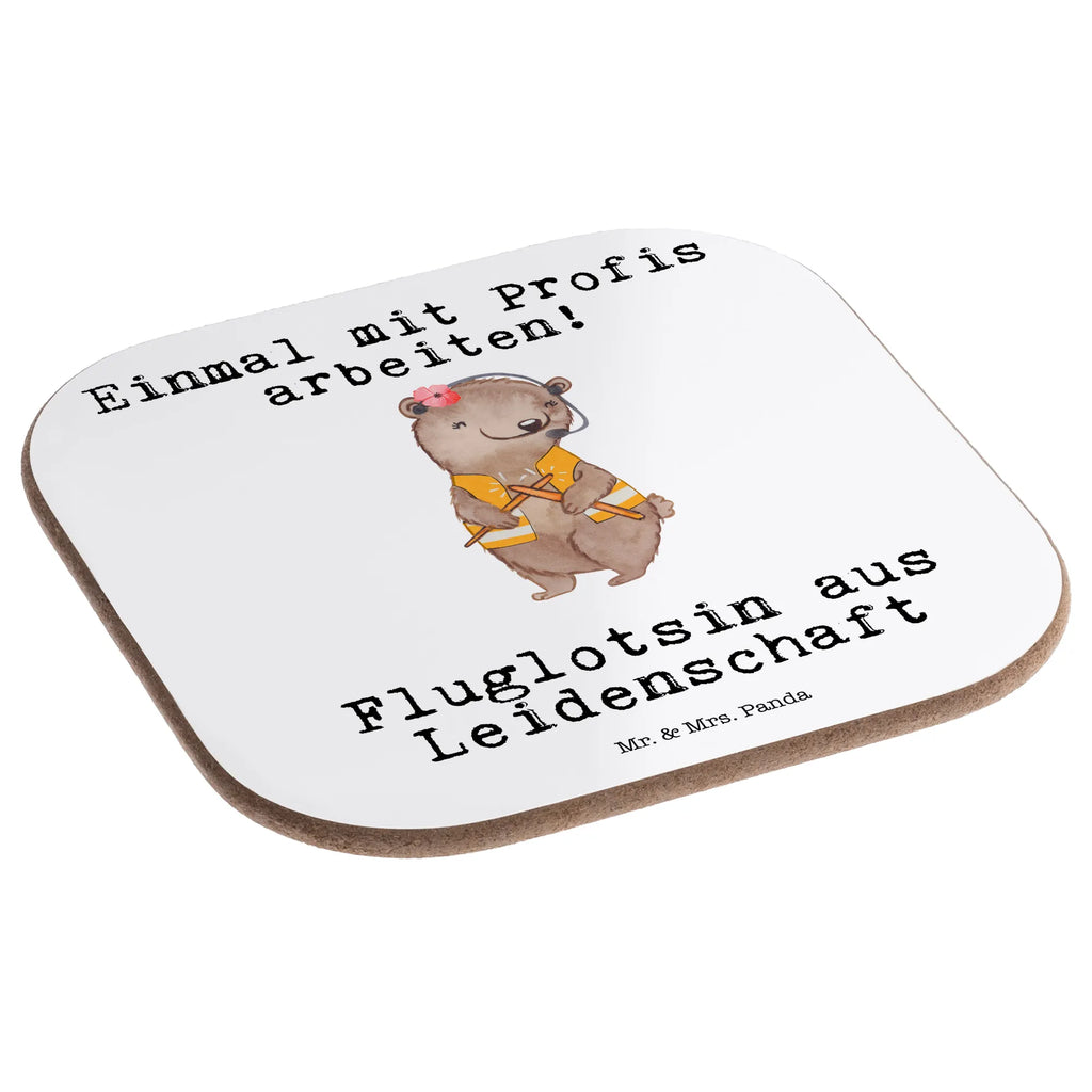 Square coaster Air Traffic Controller Passion glass coasters, party, gift, presents, Coasters, gifts, breakfast, gift idea, best, farewell gift, passing exam, anniversary, retirement, promotion, job start, sayings, funny, profession