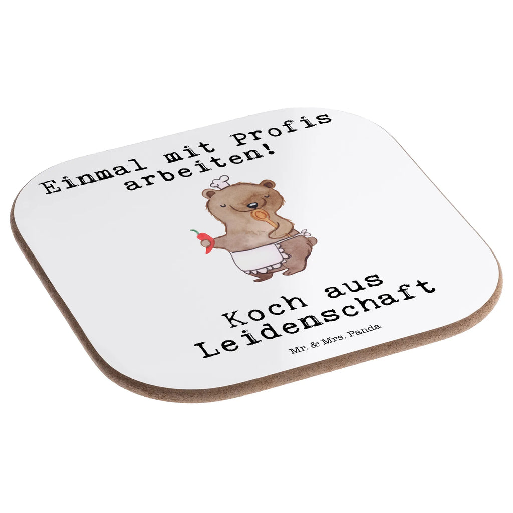 Square coaster Cook Passion glass coasters, gifts, breakfast, presents, Coasters, gift, party, gift idea, best, farewell gift, passing exam, anniversary, retirement, promotion, job start, sayings, funny, profession
