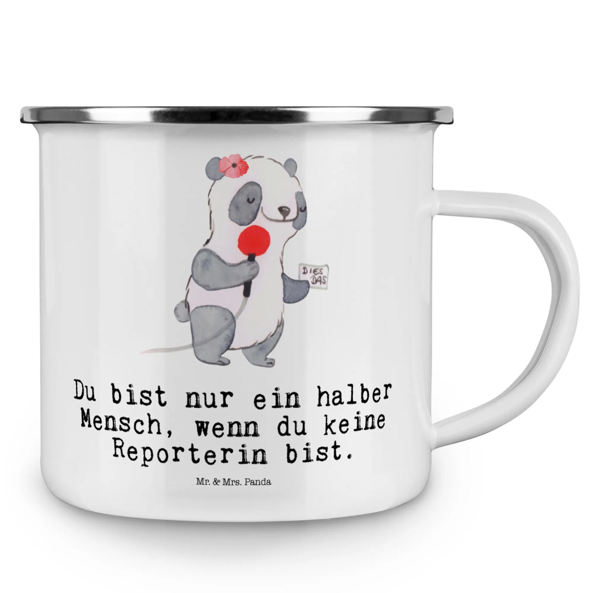 Camping Emaille Tasse Reporterin Herz Teetasse, Outdoor Tasse, Emaille Becher, Campingtasse, Reisebecher, Blechtasse, Teebecher, Kaffeepott, Campingbecher, Emailletasse, emaillebecher, metallbecher, Pott, Tasse Emaille, becher emaille, Emaille Tasse, Haferl, wandertasse, blechbecher, Motivtasse, reisetasse, Outdoor Becher, wanderbecher, outdoortasse, Geschenk, Schenken, Jubiläum, Danke, Dankeschön, Beruf, Ausbildung, Abschied, Rente, Kollege, Kollegin, Arbeitskollege, Mitarbeiter, Firma