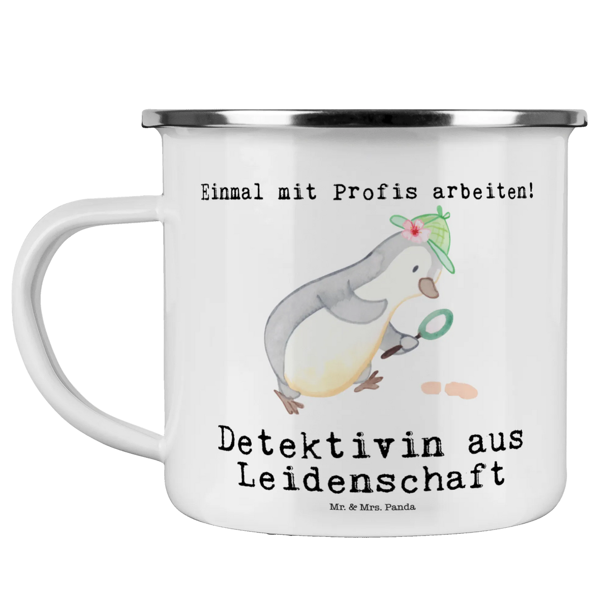 Enamel camping mug Female detective Passion bushcraft mug, travel mug, stainless steel drinking cup, enamel drinking mug, adventure mug, hiking mug, camping mug, backpacking mug, lightweight camping mug, outdoor cup, metal cup, tin coffee cup, camp coffee mug, camping metal cup, enamel camping cup, metal camping mug, camper mug, campfire mug, enamel mug, steel mug for camping, gift, gift idea, best, farewell gift, passing exam, anniversary, retirement, promotion, job start, sayings, funny, profession