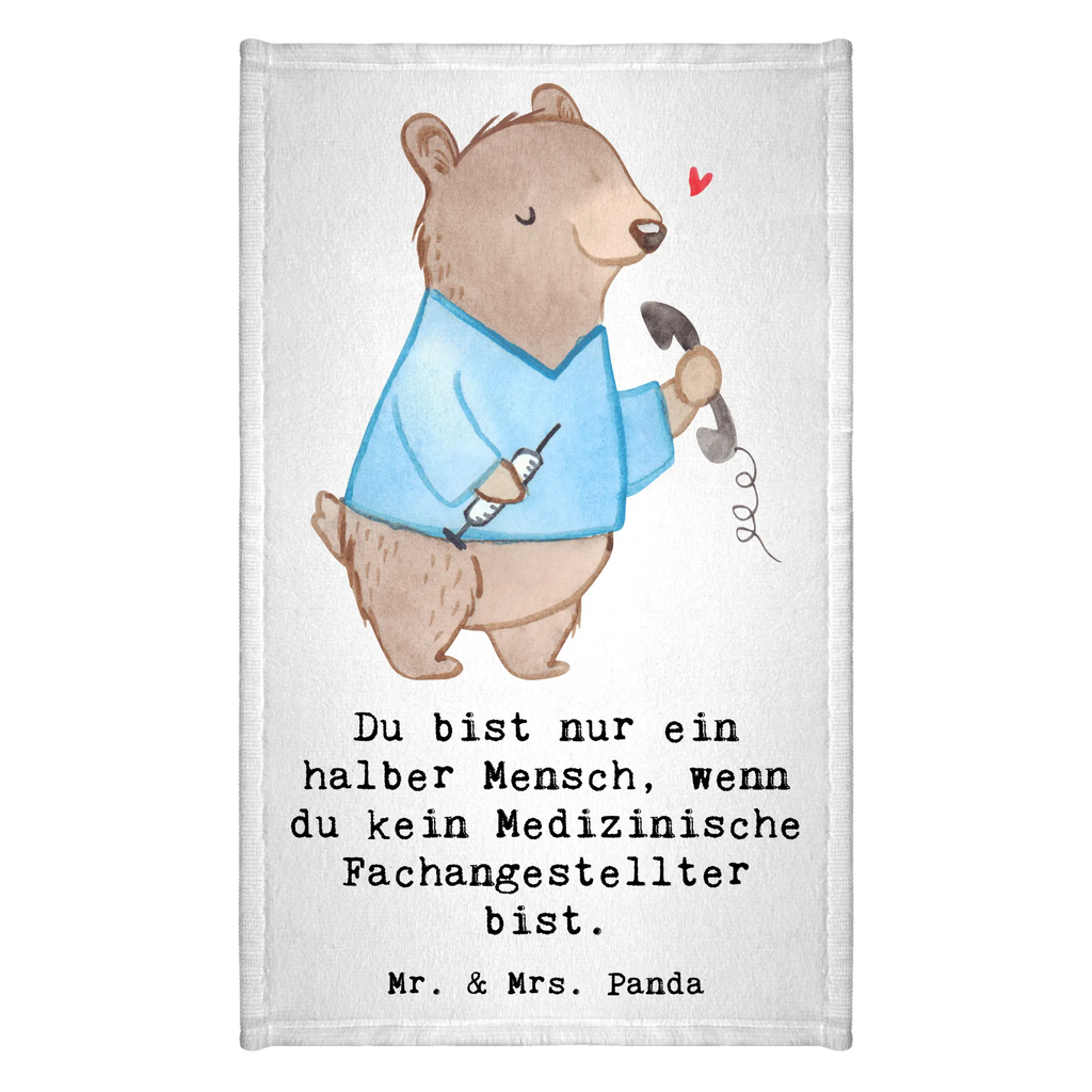 Ręcznik dla gości asystent medyczny serce Zawód, Wykształcenie, Jubileusz, Pożegnanie, Emerytura, Kolega, Koleżanka, Prezent, Dawać, Pracownik, Współpracownik, Firma, Dziękuję, Dziękuję bardzo