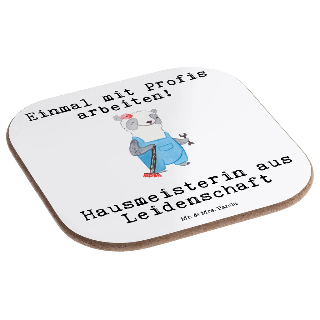 Square coaster caretaker Passion party, breakfast, Coasters, gifts, gift, presents, glass coasters, gift idea, best, farewell gift, passing exam, anniversary, retirement, promotion, job start, sayings, funny, profession