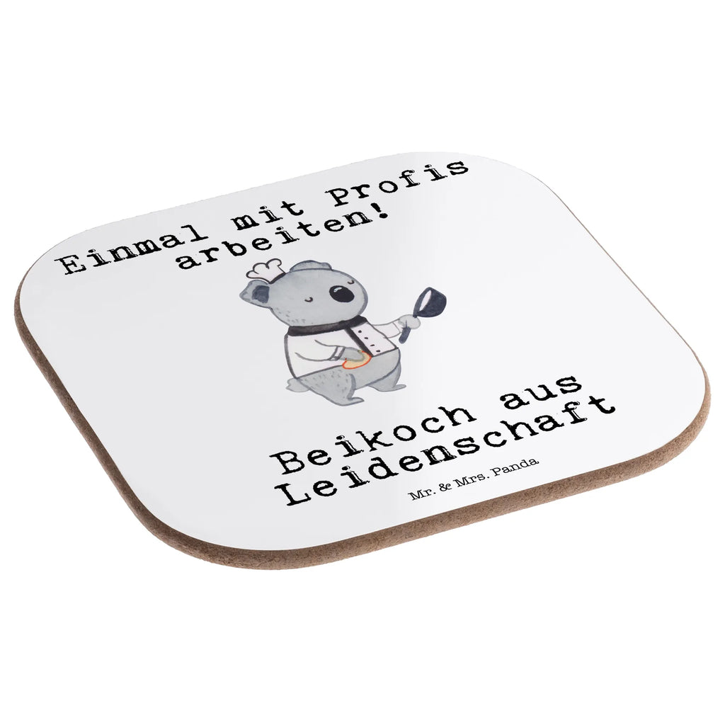 Square coaster Assistant Cook Passion party, gift, Coasters, presents, gifts, breakfast, glass coasters, gift idea, best, farewell gift, passing exam, anniversary, retirement, promotion, job start, sayings, funny, profession
