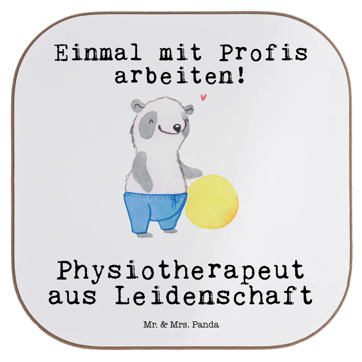 Square coaster Physiotherapist Passion gift, presents, glass coasters, party, Coasters, breakfast, gifts, gift idea, best, farewell gift, passing exam, anniversary, retirement, promotion, job start, sayings, funny, profession