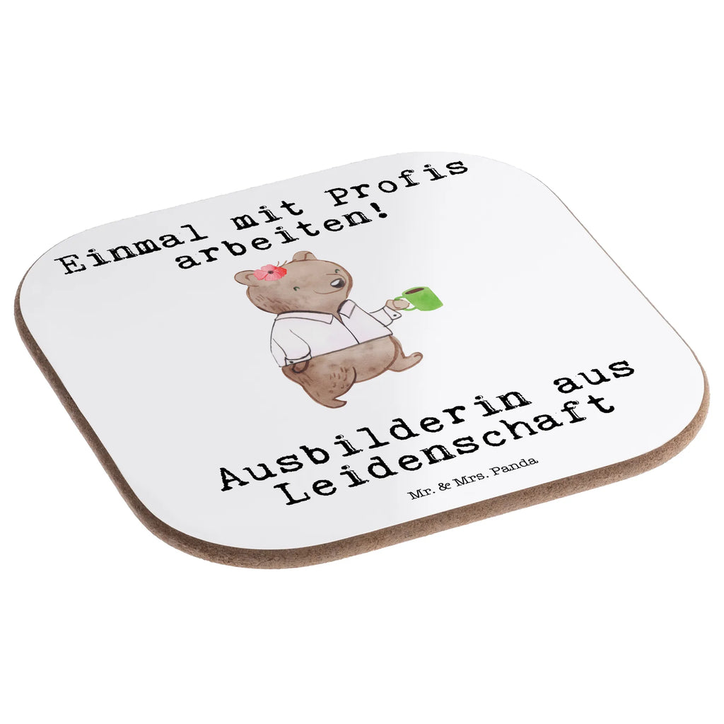 Square coaster instructor Passion party, gift, glass coasters, presents, breakfast, gifts, Coasters, gift idea, best, farewell gift, passing exam, anniversary, retirement, promotion, job start, sayings, funny, profession