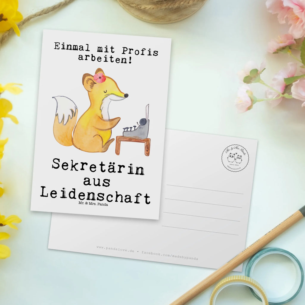 Postcard Secretary Passion Karte, Einladung, Grußkarte, Ansichtskarten, Einladung Geburtstag, Ansichtskarte, Einladungskarte, Geburtstagskarte, Geschenkkarte, Einladungskarten Geburtstag, Postkarte, Dankeskarte, Beruf, Ausbildung, Jubiläum, Abschied, Rente, Kollege, Kollegin, Geschenk, Schenken, Arbeitskollege, Mitarbeiter, Firma, Danke, Dankeschön