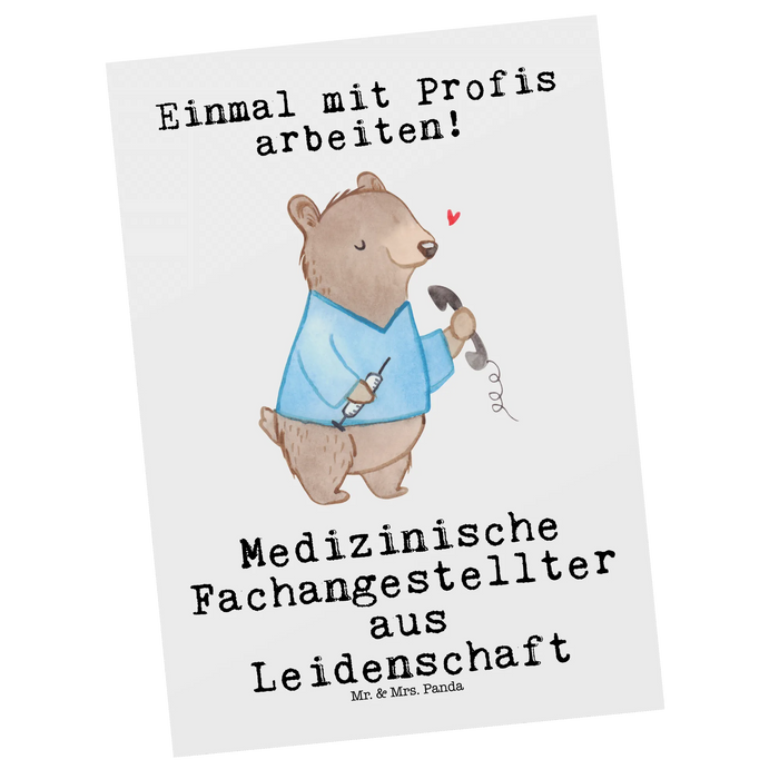 Postcard Medical Assistant Passion