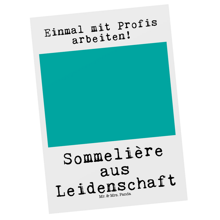 Postcard Sommelier Passion