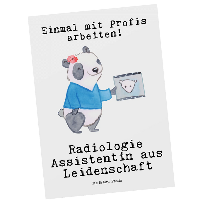 Postcard Radiology Assistant Passion
